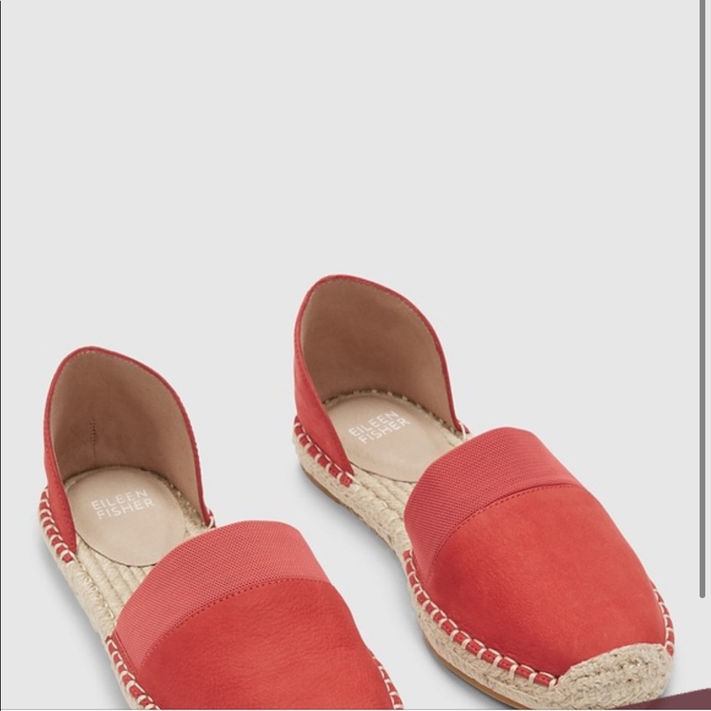 NIB Eileen Fisher Lady d'Orsay espadrille